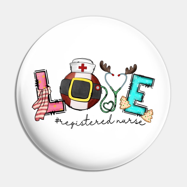 Nurse Christmas Pin by MZeeDesigns