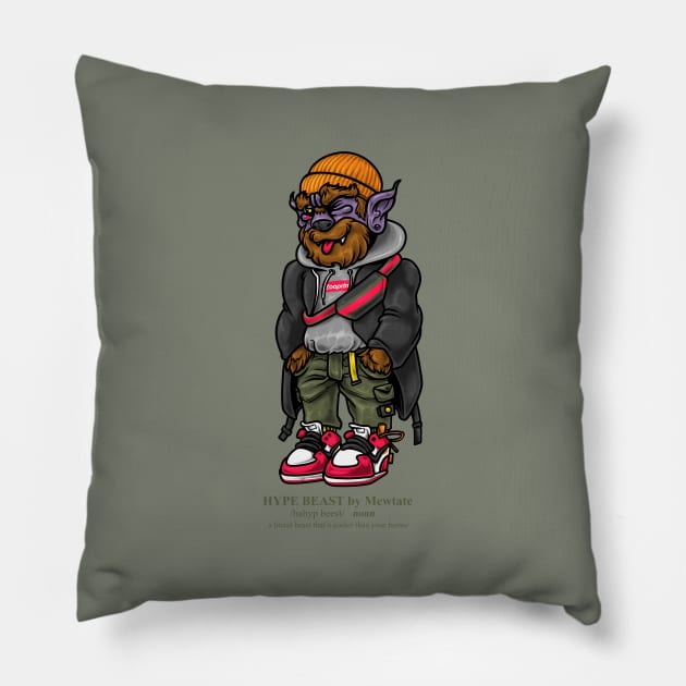 Hype Beast Pillow by mewtate