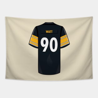 TJ Watt Jersey Tapestry