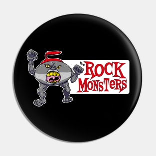 The Rock Monsters Curling Team - 2019 Logo Pin