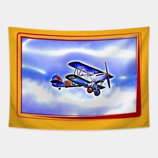 Fighter Aircraft Tapestry