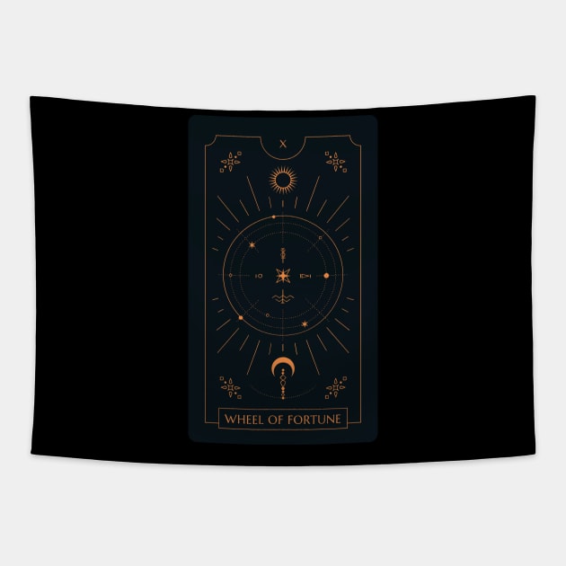 Wheel of fortune tapestry hot sale