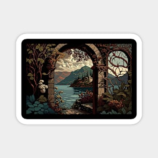 Enchanted Garden Gateway Magnet