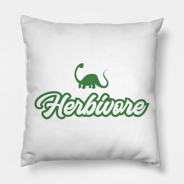 Herbivore - Vegan Pillow by LittleMissy