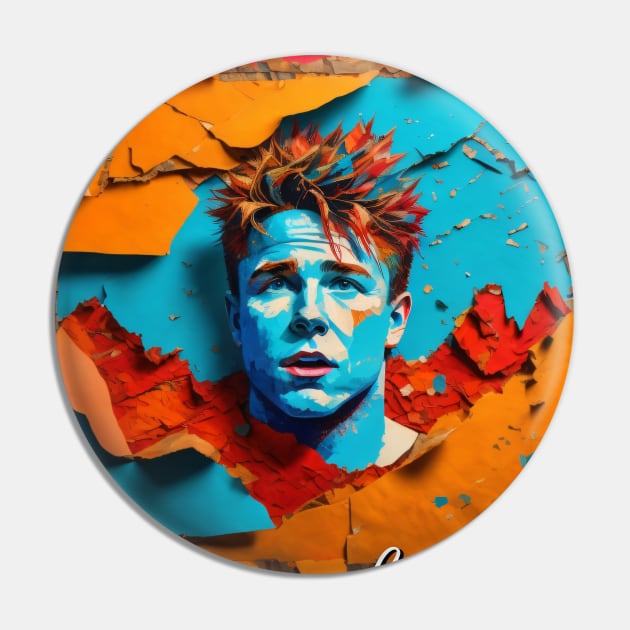 Corey Haim // Paper Art Pin by Otmr Draws