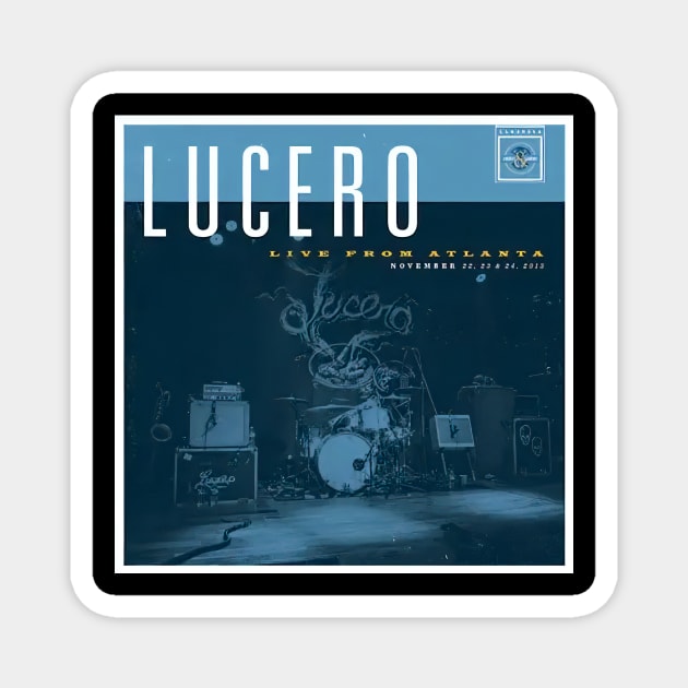 Lucero Band Poster Art Night Magnet by tinastore