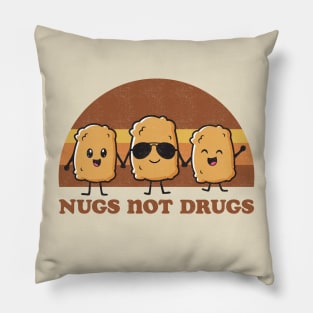 Nugs Not Drugs Pillow