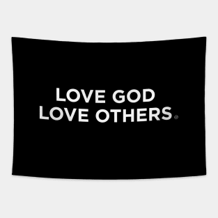 Love God Love Others Tapestry