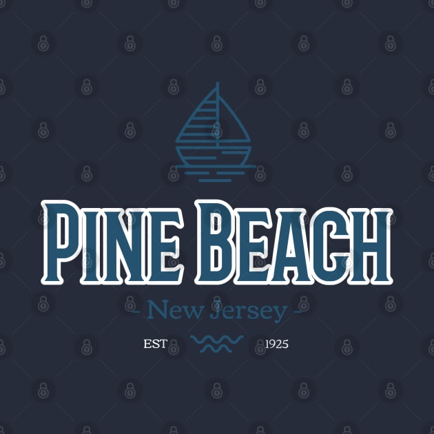 Pine Beach New Jersey by MCRApparel