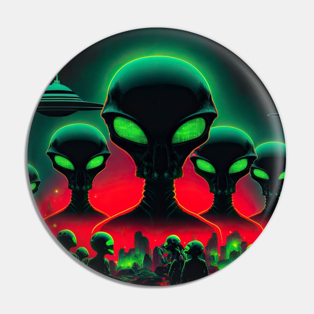 Alien Invasion Vol. 3 Pin by JoeBurgett