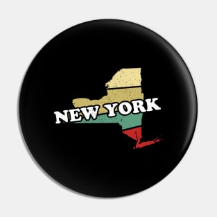 New York State Vintage Retro Souvenir Gift product Pin