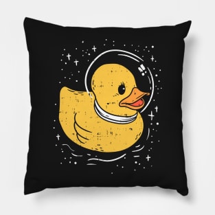 SPACE: Rubber Ducky In Space Gift Funny Space Gift Pillow