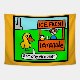 Got any Grapes - Duck Song - Waddle Waddle Tapestry