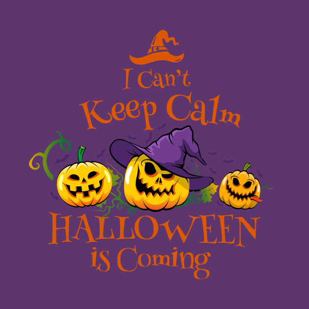 I cant keep calm halloween is coming by Wintrly