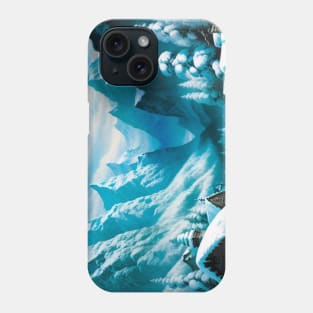 Winter Valley with Snow Phone Case