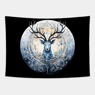 Winter Solstice - Stag Tapestry