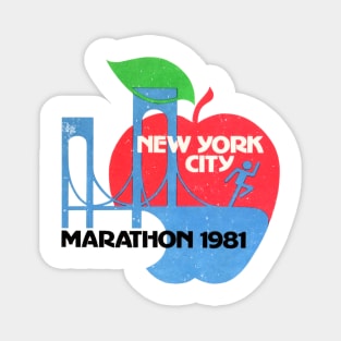 1981 New York Marathon Magnet