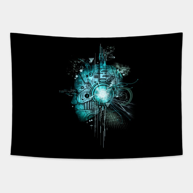 TECHNO Tapestry by silentOp