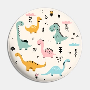 Dino garden Pin