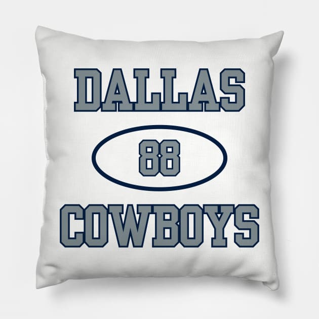 DALLAS COWBOYS "PLAYMAKER" MICHAEL IRVIN #88 Pillow by capognad