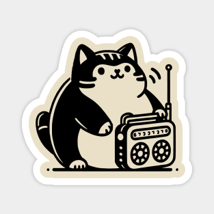 Radio For Cat Magnet