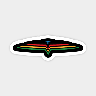 Aeroplane stripes Magnet