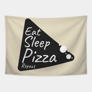 Eat Sleep Pizza Repeat Tapestry