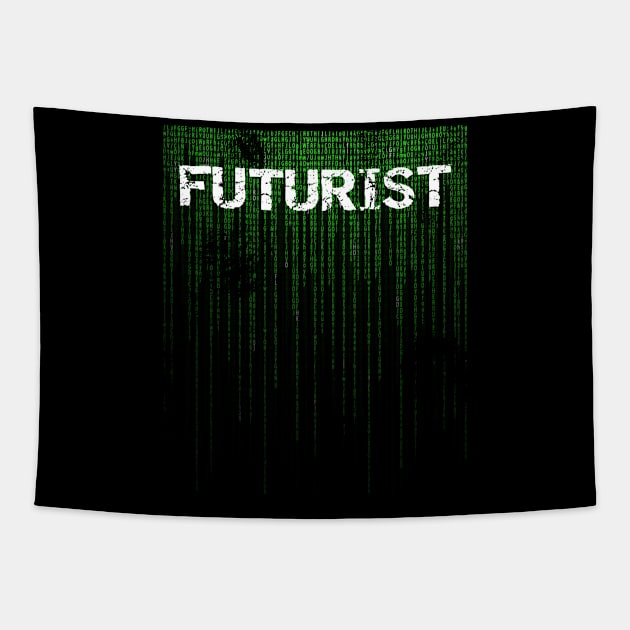 Futuristic Tapestry by Boo Face Designs