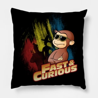 Fast and Curious Pillow