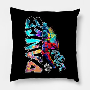 dance street Pillow