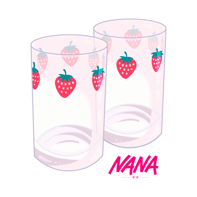 Nana Strawberry Glasses Nana TShirt TeePublic