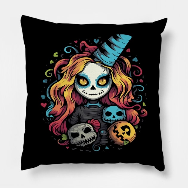 Ragdoll Halloween Pillow by JH Mart