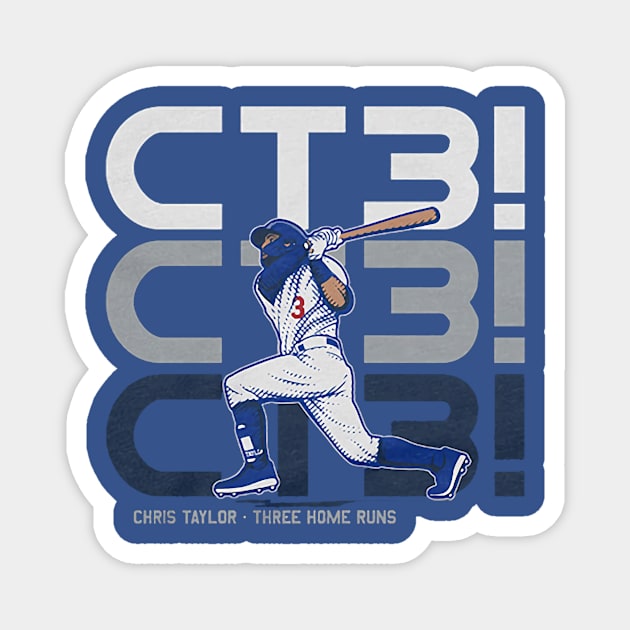 Chris Taylor CT3 Magnet by Erianna Bee