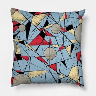 Abstraction in...Blue 2... Pillow