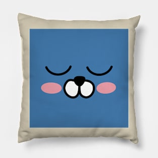 Neo Face Tile Background Design Pattern Pillow