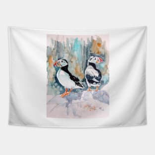 Puffins Tapestry