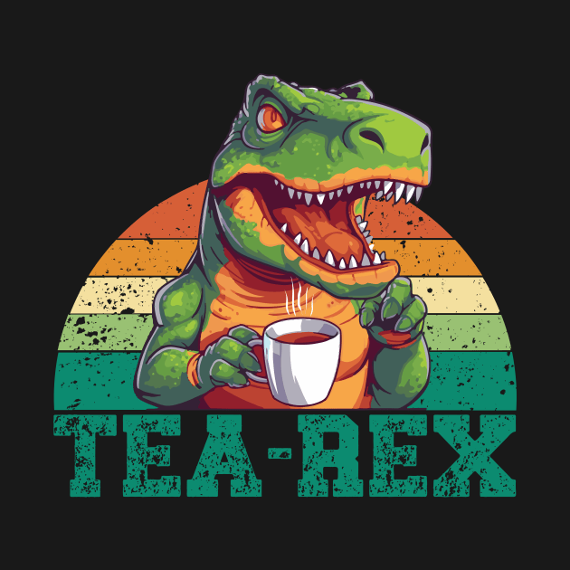 Tea Rex by vectrus