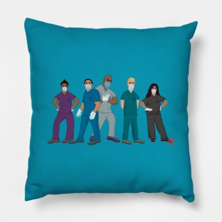 Not All Heroes Wear Capes (Covid 19 Healthcare) Pillow