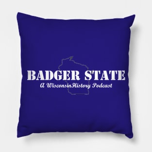 Badger State - Map 1 Pillow