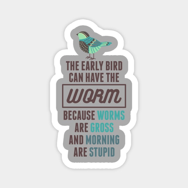 early bird Magnet by upcs