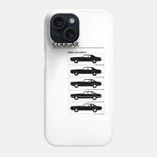 COUGAR - model brochure Phone Case