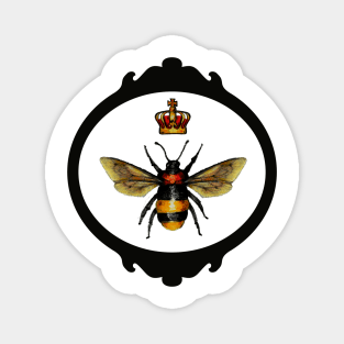 Her Majesty the Queen Bee Magnet