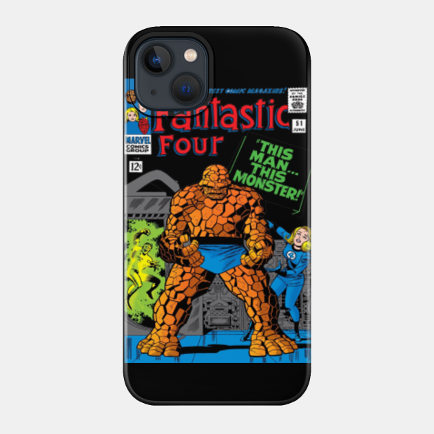 This Man This Monster - Fantastic Four - Phone Case