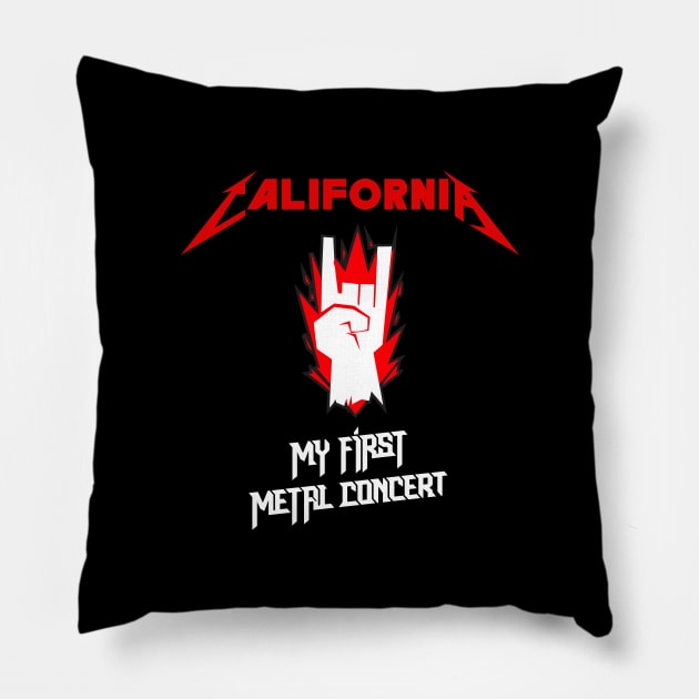 California First Pillow by Nebula Station
