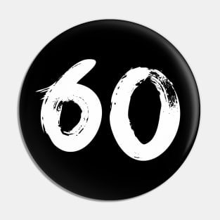 Number 60 Pin