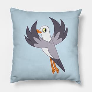 Seagull flying Pillow