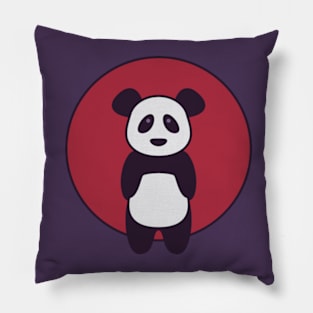 Panda Visits Japan Pillow