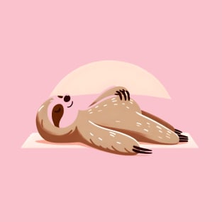 Sleepy Yoga Sloth T-Shirt