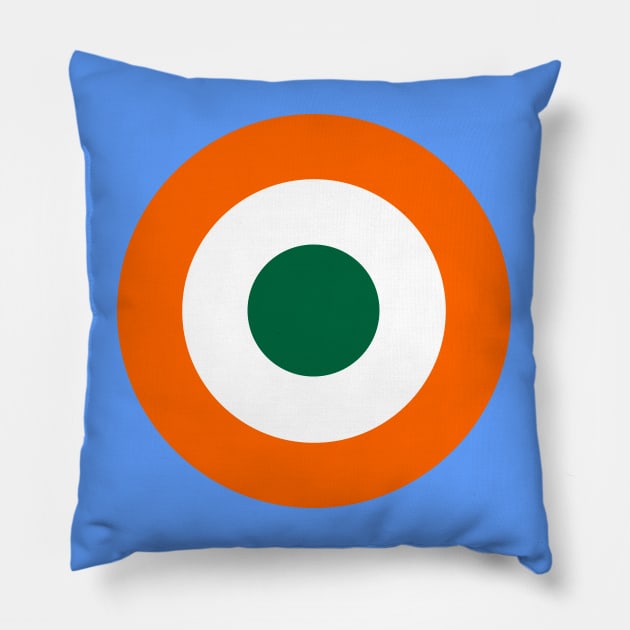 Indian Air Force Roundel Pillow by Lyvershop