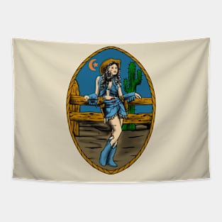 Koboi  girl Tapestry